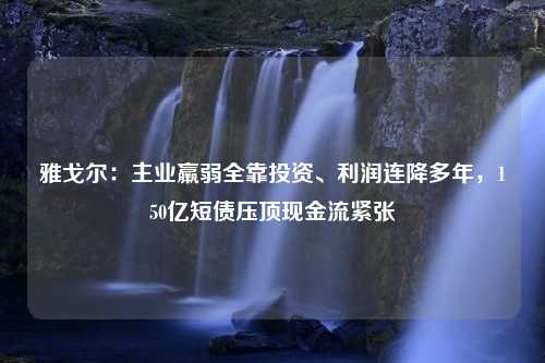 雅戈尔：主业羸弱全靠投资、利润连降多年，150亿短债压顶现金流紧张