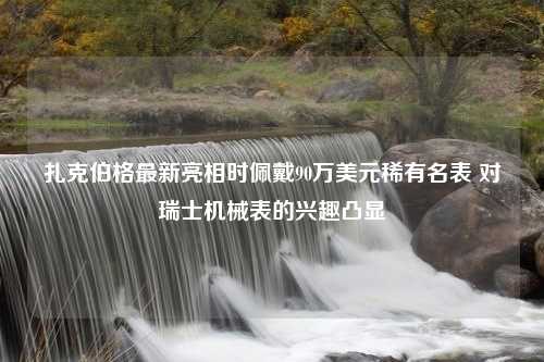 扎克伯格最新亮相时佩戴90万美元稀有名表 对瑞士机械表的兴趣凸显