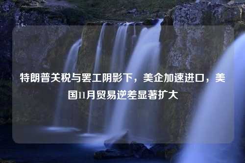 特朗普关税与罢工阴影下，美企加速进口，美国11月贸易逆差显著扩大