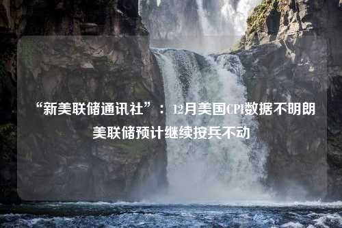 “新美联储通讯社”：12月美国CPI数据不明朗 美联储预计继续按兵不动