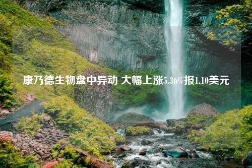 康乃德生物盘中异动 大幅上涨5.36%报1.10美元