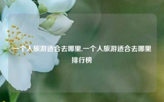 一个人旅游适合去哪里,一个人旅游适合去哪里排行榜