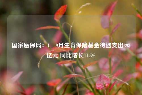 国家医保局：1―9月生育保险基金待遇支出893亿元 同比增长11.5%-第1张图片-旅游攻略网